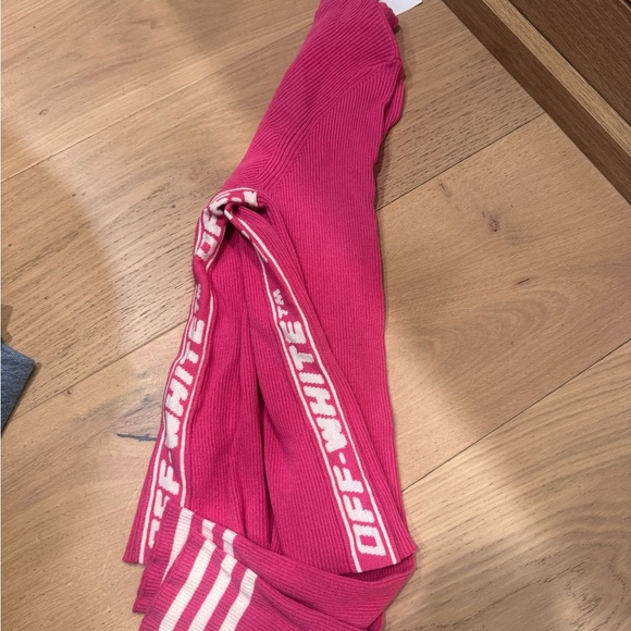 Pink Ribbed Long Sleeve Top - Picture 5 of 6